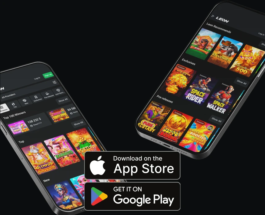 Leon Casino mobile and app